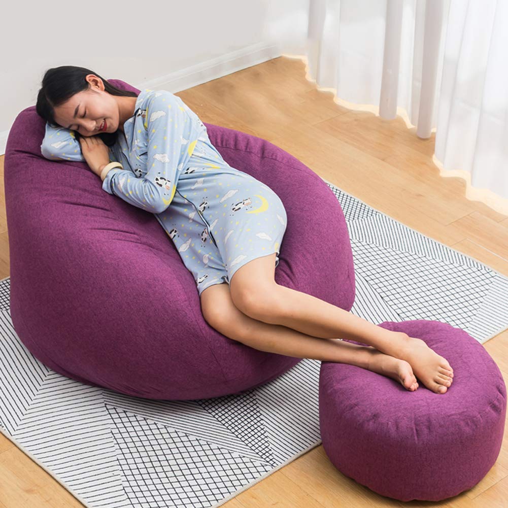 Amazon.co.jp: ビーズクッション 特大 座布団 人をダメにするソファ